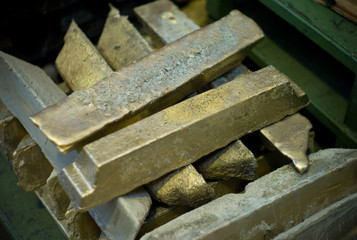 Gold ingots