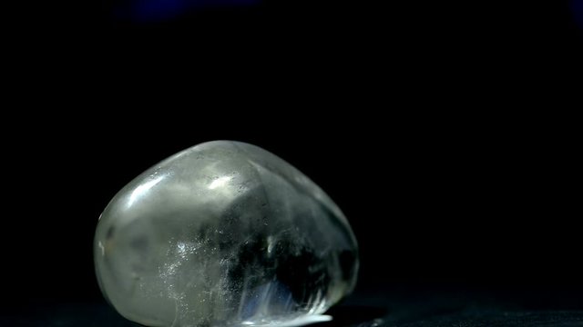 Quartz, pebble of the river rhine