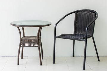 Fototapeta premium chair isolated on white background