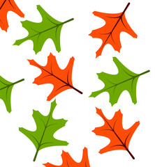 background, leaves, color, autumn expand icon on white background