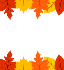 autumn, leaves, background expand icon on white background