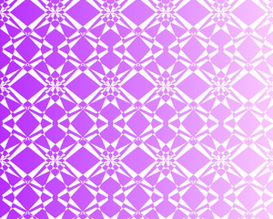 Fototapeta premium White pattern design on gradient background for textile and wallpaper