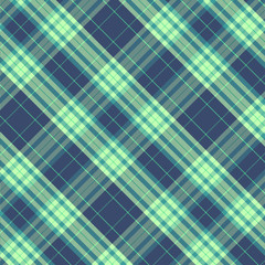 Tartan Pattern in Blue and Green.