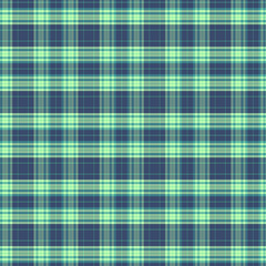 Tartan Pattern in Blue and Green.