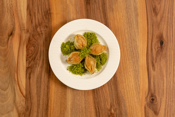 Turkish Style Baklawa Dessert Delight Food