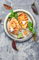 Sweet baked pears