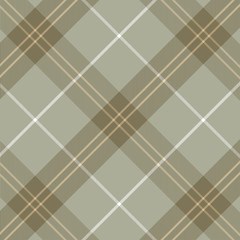 Tartan Pattern in Brown and Gray.