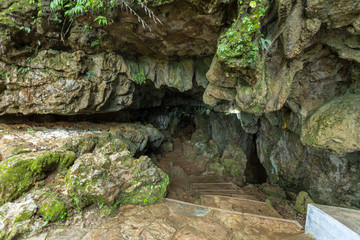 Entrance of Mawsmai Cave,Meghalaya,India