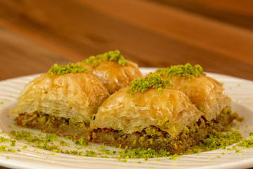 Turkish Style Baklawa Dessert Delight Food