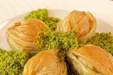 Turkish Style Baklawa Dessert Delight Food