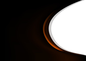 Black abstract creative background design