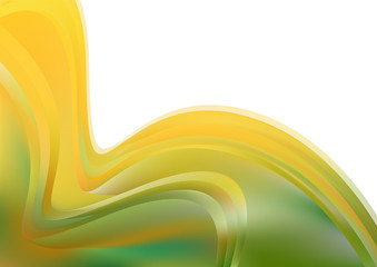 Yellow abstract creative background design