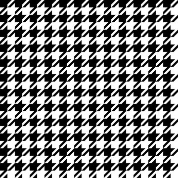 Houndstooth Classic Pattern