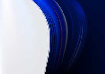 Cobalt blue abstract creative background design