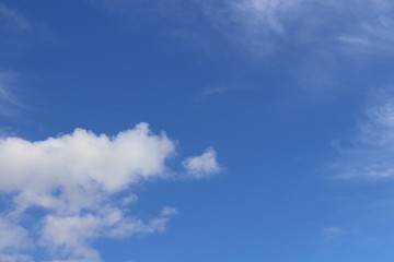 青空　雲