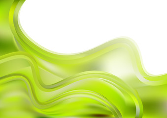 Green abstract creative background design