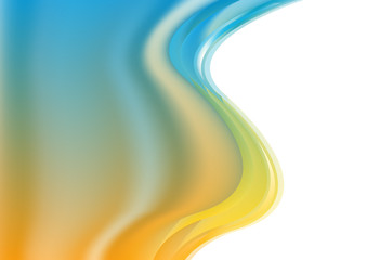 Yellow abstract creative background design
