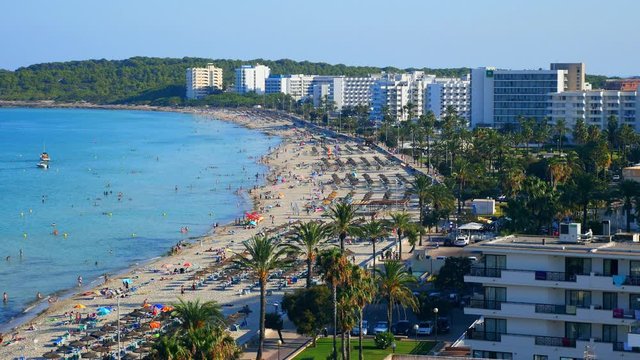 Majorca beach of Cala Millor