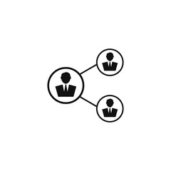 Business conection partnershhip vector illustration design 