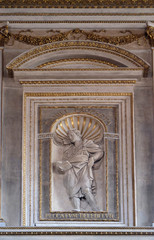 Daniel the Prophet, statue in Mantua Cathedral dedicated to Saint Peter, Mantua, Italy 
