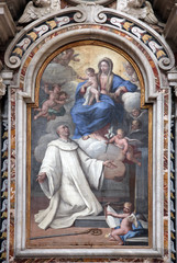 Obraz na płótnie Canvas Miracle of st. Dominic