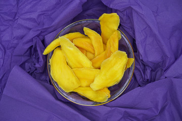 Dried Mango In Bowl 