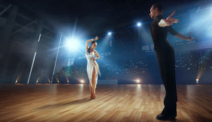 Ballroom dancing.