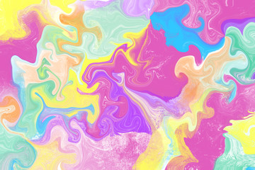 Obraz na płótnie Canvas colorful, abstract and creative paint illustration for backround