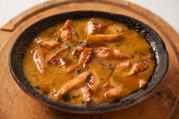 Mushroom saute