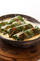 Stuffed Grape Leaves( dolmades)