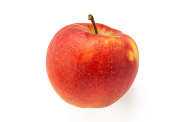 red apple isolated on white background