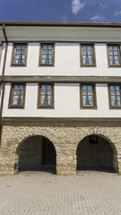 architecture details from ohrid town in northern macedonia