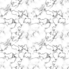 Abstract white marble seamless pattern.