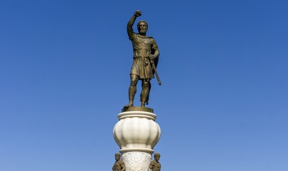 monuments of macedonian capitol skopje