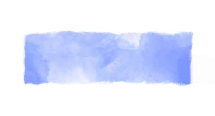 Blue watercolor background for your design, watercolor background concept, vector.