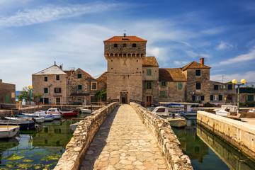 Kastel Gomilica one of seven settlement of town Kastela in Croatia was one of the locations in...
