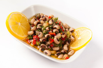turkish and greek cusine appetizers with olive oil
