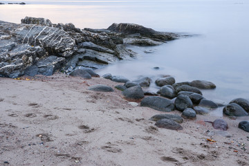 rocks on the beach