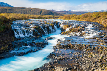 Fototapeta na wymiar Wasserfall - Island