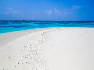 Fototapeta na wymiar Amazing Sea in the Maldives
