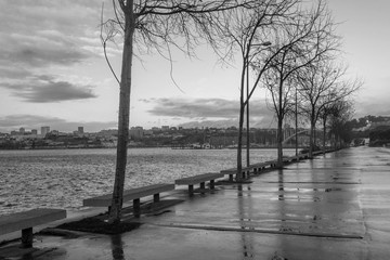 River in winter