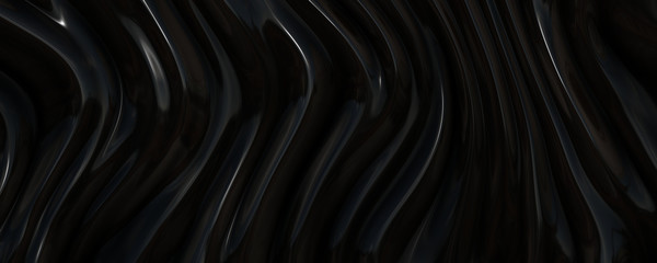Dark metallic liquid background