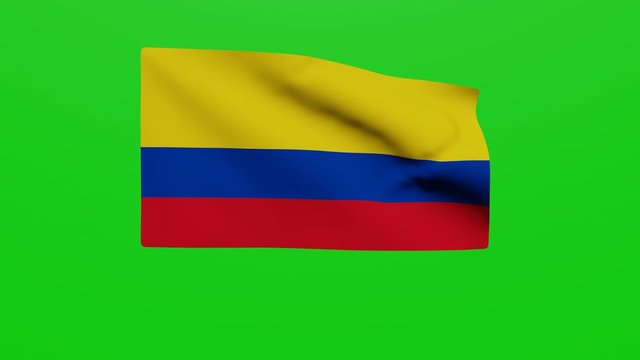 Bandera Colombia. Vídeo