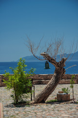 The Bell on the tree is one of the Special Points of visit in the ancient town of Monemvasia