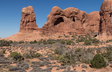 Arches and monoliths in Arches Nationnal Park