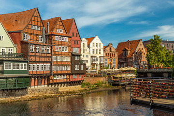 Fototapeta na wymiar View of Lüneburg, Lower Saxony, Germany