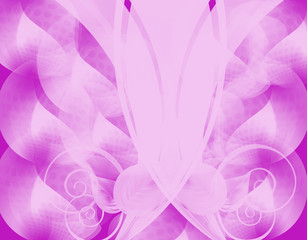 abstract background with flowers