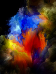 Fototapeta na wymiar Colorful Abstract Paint
