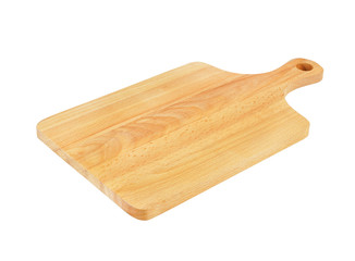 Cutting board isolated on white background