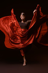 gorgeous hispanic dancer